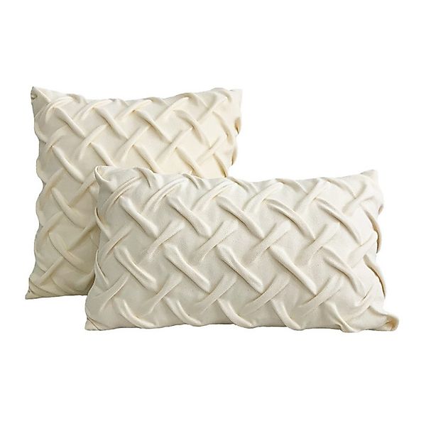 Interior by Hakito Dekokissen Design Kissenbezug inklusive Füllkissen Knote günstig online kaufen