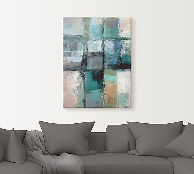 Artland Leinwandbild "Inselfarben I", Muster, (1 St.), auf Keilrahmen gespa günstig online kaufen