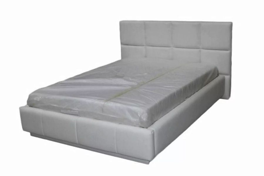 JVmoebel Bett Polsterbett Betten Bett Weiß Polster Luxus Design 140x200 Sof günstig online kaufen