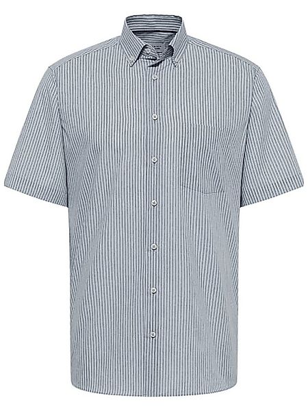 Eterna Kurzarmhemd 4184-C18U, gestreiftes Popeline Hemd mit Brustasche, Mod günstig online kaufen