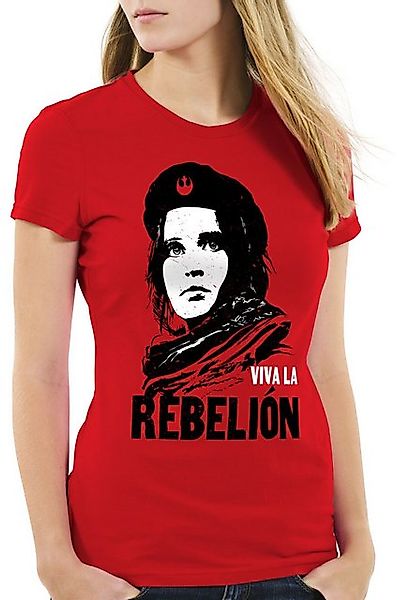 style3 T-Shirt Viva la Rebelion rogue one star krieg wars imperium der ster günstig online kaufen