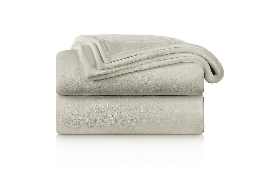 Wohndecke Kuschelige Fleecedecke, Oeko-Tex zertifizierte Decke, Blumtal günstig online kaufen