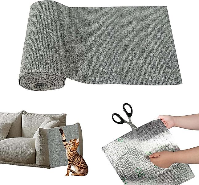 Coonoor Kratzmatte Katze Wand Selbstklebend Kratzschutz Sofa Katze, Kratzte günstig online kaufen