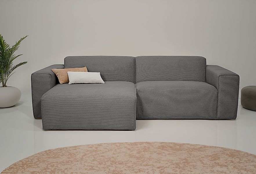INOSIGN Ecksofa "Koa,228cm, L-Form, Modulsofa, Webstoff, Cord, Struktur" De günstig online kaufen