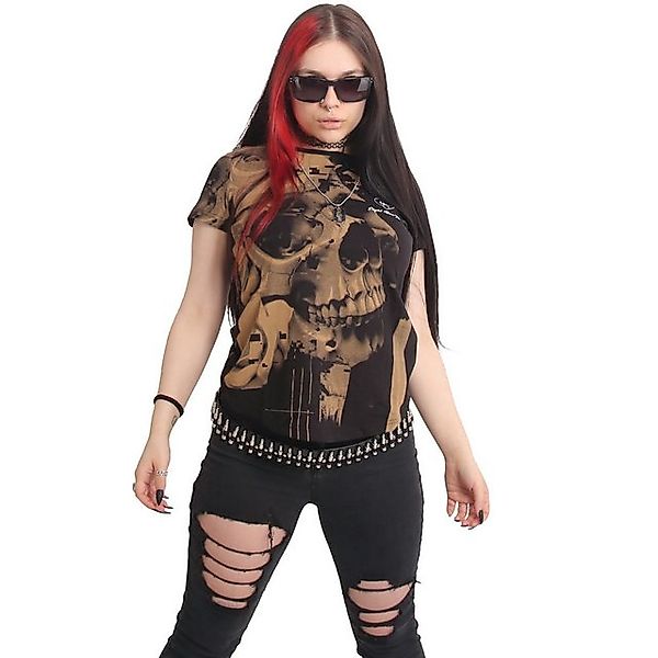 YAKUZA Rundhalsshirt Death Rose günstig online kaufen