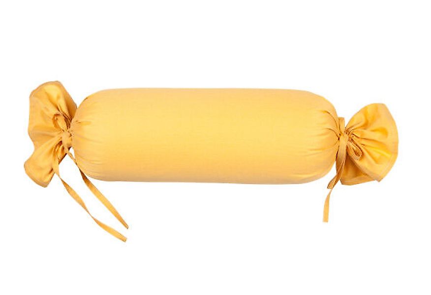Janine Janine Mako-Satin Bettwäsche Colors 31001 bernstein Größe:  15x40 cm günstig online kaufen
