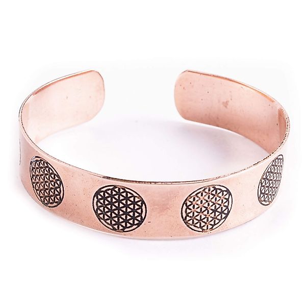 Berk Armreif Kupferarmreif mit Blume des günstig online kaufen
