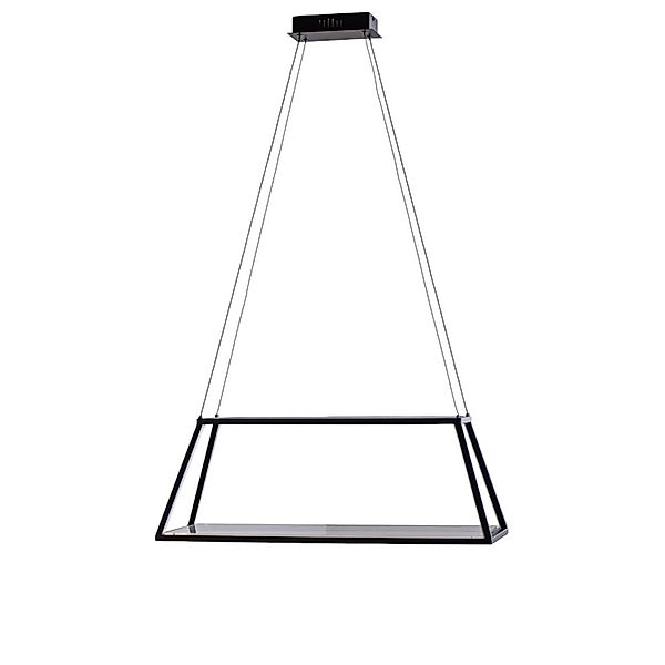 Lucande LED Mensola 10030117 Dimmbar Modern in Schwarz aus Aluminium 1-flam günstig online kaufen