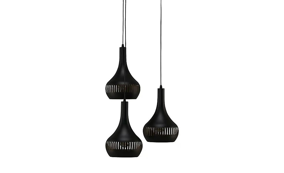 Pendelleuchte   ¦ schwarz ¦ Maße (cm): H: 180  Ø: 40 Lampen & Leuchten > Pe günstig online kaufen
