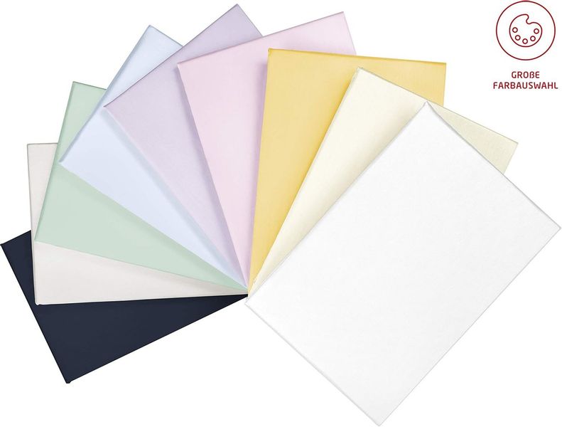 fleuresse Bettwäsche "Colours in 135x200, 155x220 oder 200x200 cm" 2 Stk. t günstig online kaufen