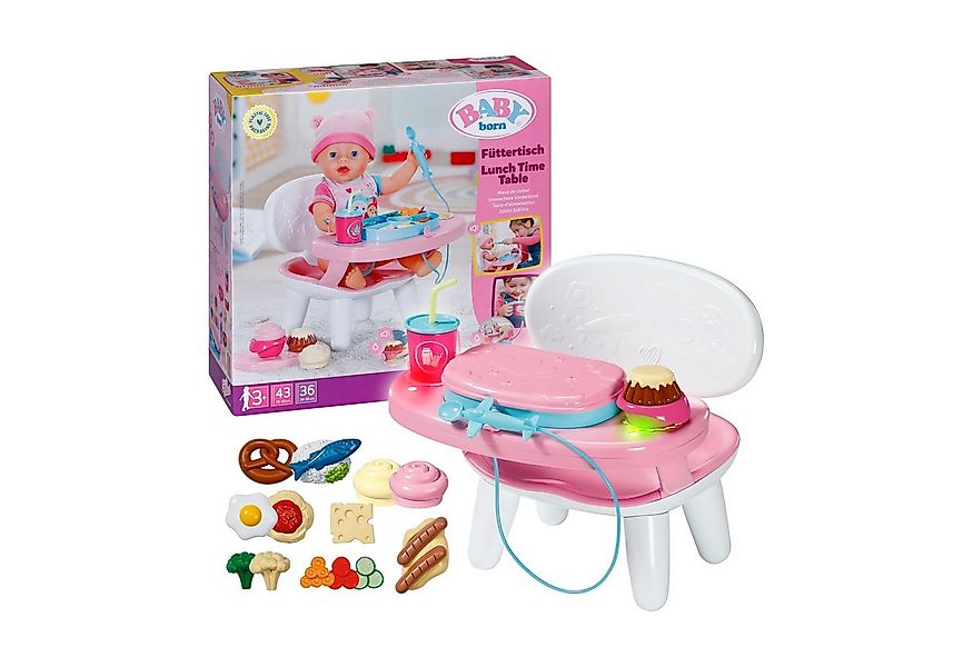 Zapf Creation® Puppen Accessoires-Set 840634 BABY born Füttertisch günstig online kaufen