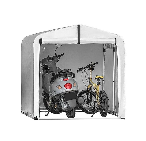 SoBuy Foliengerätehaus KLS11,Fahrradgarage wetterfest, Geräteschuppen, UV-S günstig online kaufen