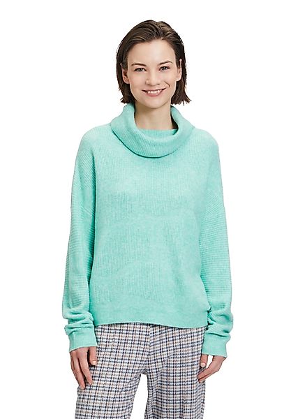 Betty&Co Strickpullover "Damen mit überschnittenen Ärmeln", 1 Stk. Rippbünd günstig online kaufen
