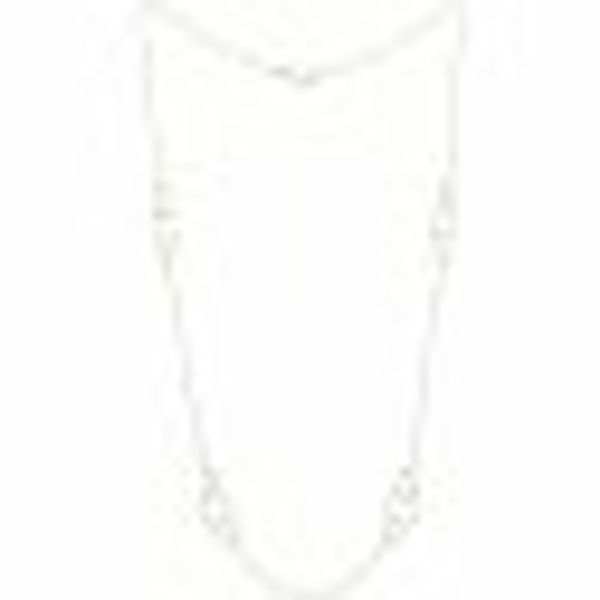 Kette 925/- Sterling Silber diamantiert vergoldet 80 cm günstig online kaufen