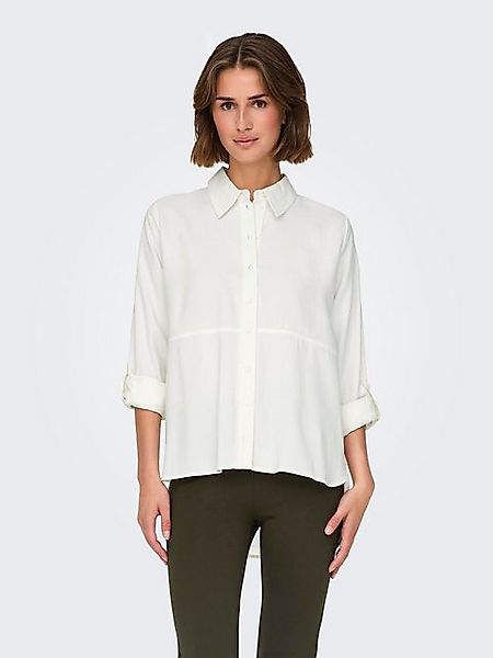 JACQUELINE de YONG Blusenshirt Hemdkragen Voluminöse Ärmel Bündchen JDYOLLI günstig online kaufen