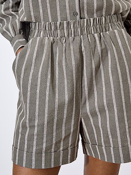 Apricot Shorts Gestreifte Shorts, aus Leinenmix günstig online kaufen