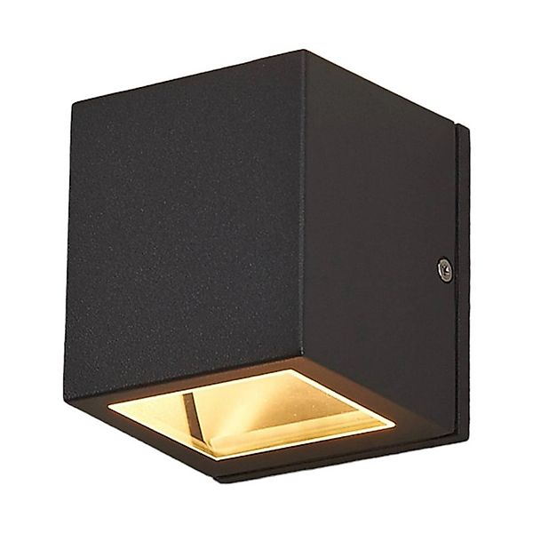 Lucande Wandleuchte Außen Maurice 9618020 Spritzwassergeschützt Modern in S günstig online kaufen