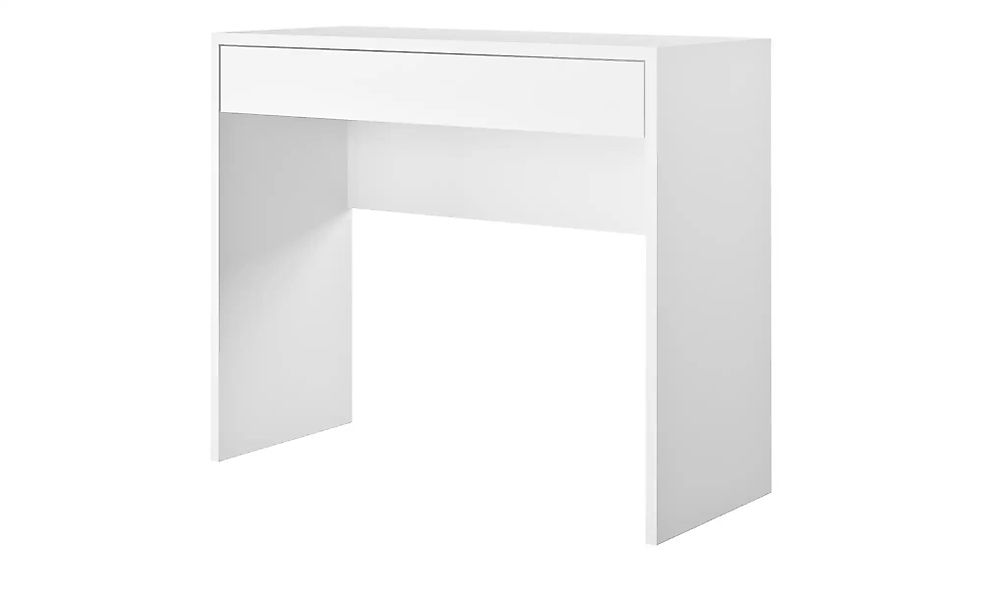 Schreibtisch  Elta ¦ weiß ¦ Maße (cm): B: 100 H: 81,4 T: 40.5 Tische > Comp günstig online kaufen