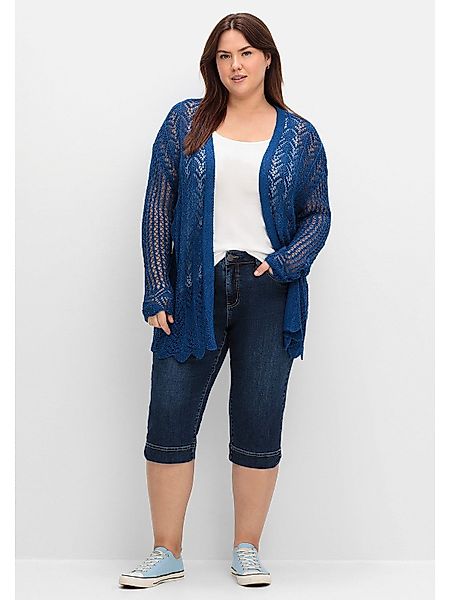 Sheego Caprijeans Große Größen mit Push-up-Effekt, günstig online kaufen