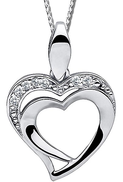 Limana Herzkette Kette mit Herz Anhänger günstig online kaufen