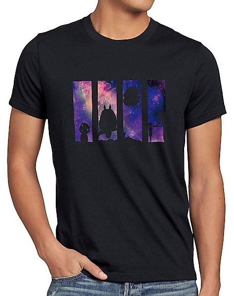 style3 T-Shirt Anime Galaxy totoro mononoke schloss chihiro film mononoke günstig online kaufen