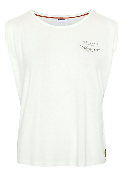 GARDENA Shirttop mit filigranem Gardening-Print günstig online kaufen