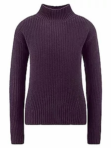 Pullover Stehkragen Peter Hahn lila günstig online kaufen