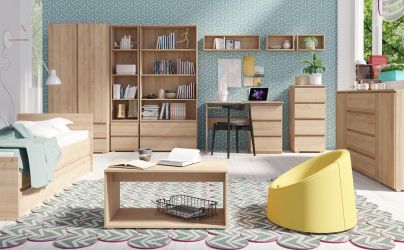 MOEBLO Kleiderschrank MOON M02 (mit 2 günstig online kaufen