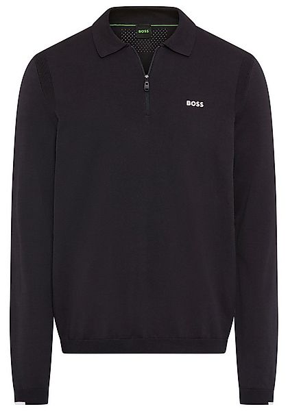 BOSS GREEN Strickpullover KN Ever-X PL mit Reißverschluss, regular fit, ton günstig online kaufen