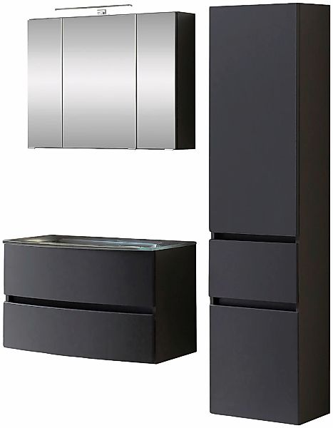 welltime Badezimmer-Set "Kaunas" Set, 3 Stk. tlg. günstig online kaufen