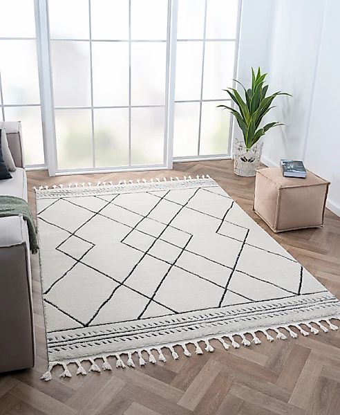 Myflair Möbel & Accessoires Hochflor-Teppich »Moroccan Design Lagerräumung« günstig online kaufen