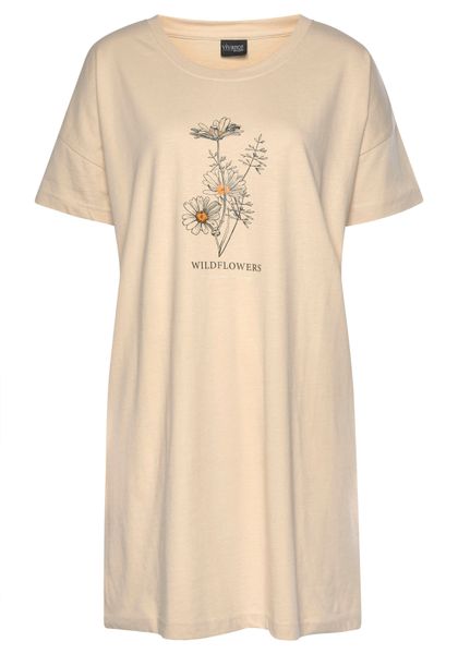 Vivance Dreams Bigshirt 2er-Pack, mit Frontdruck günstig online kaufen