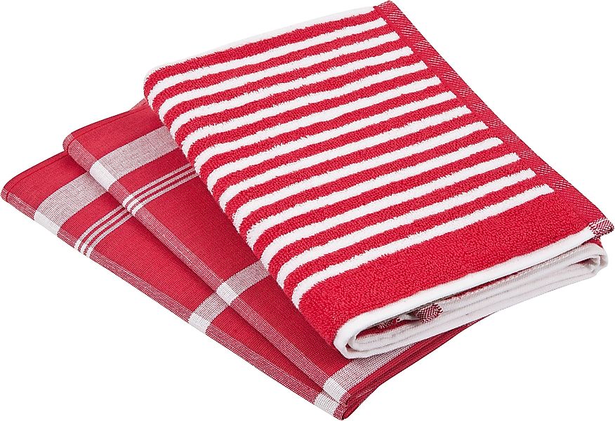 ROSS Geschirrtuch Exclusiv, (Set, 3-tlg), 1x günstig online kaufen