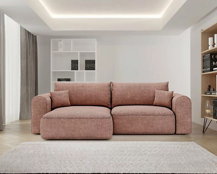 Kaiser Möbel Ecksofa Ecksofa mit Schlaffunktion und bettkasten, NOVO Links/ günstig online kaufen