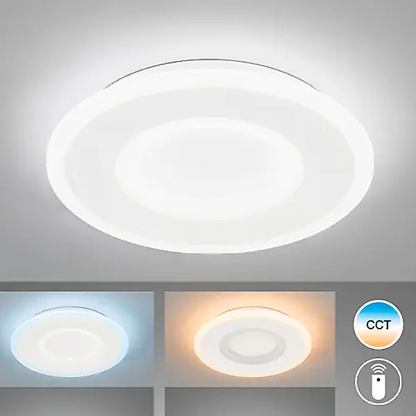 FISCHER & HONSEL LED Deckenleuchte »Bolia«, 1 flammig, Leuchtmittel LED-Mod günstig online kaufen