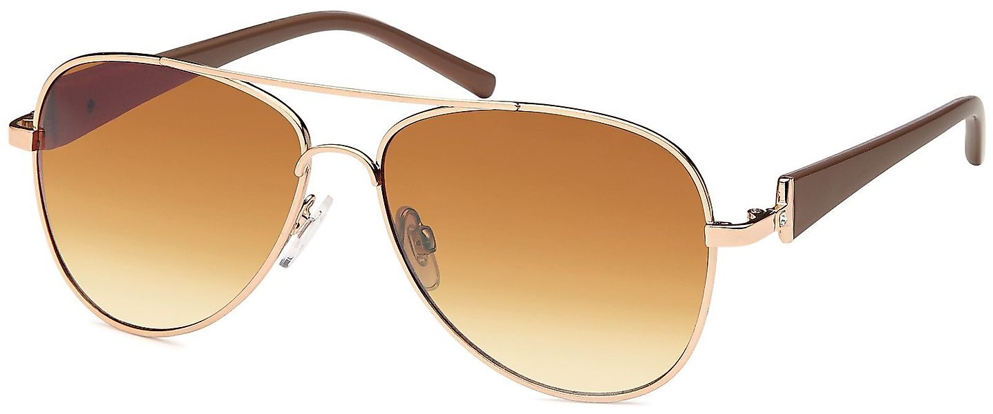 styleBREAKER Sonnenbrille Getönte Piloten Sonnenbrille mit günstig online kaufen
