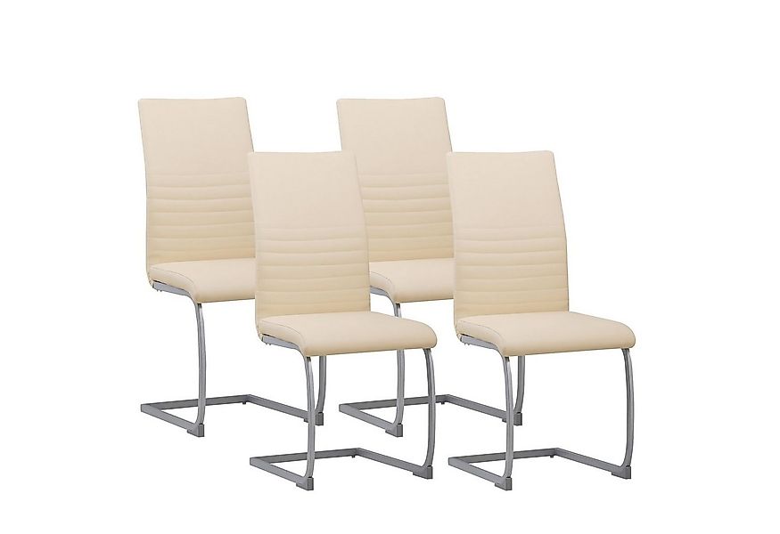 Albatros International Freischwinger Freischwinger MURANO 4er Set beige kun günstig online kaufen