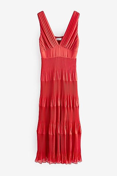 Next Midikleid Plissiertes, gestuftes und ärmelloses günstig online kaufen