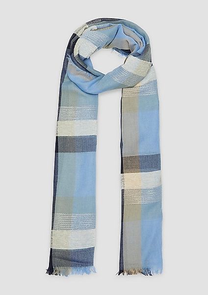 s.Oliver Schal Tuch, Schal mit Karo-Print günstig online kaufen