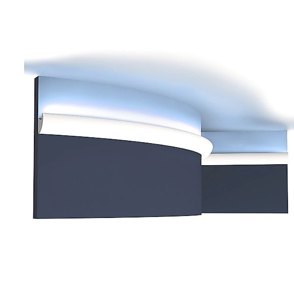 ORAC DECOR CX188F AXXENT Flexible Eckleiste Zierleiste Stuckleiste 2 m 200 günstig online kaufen