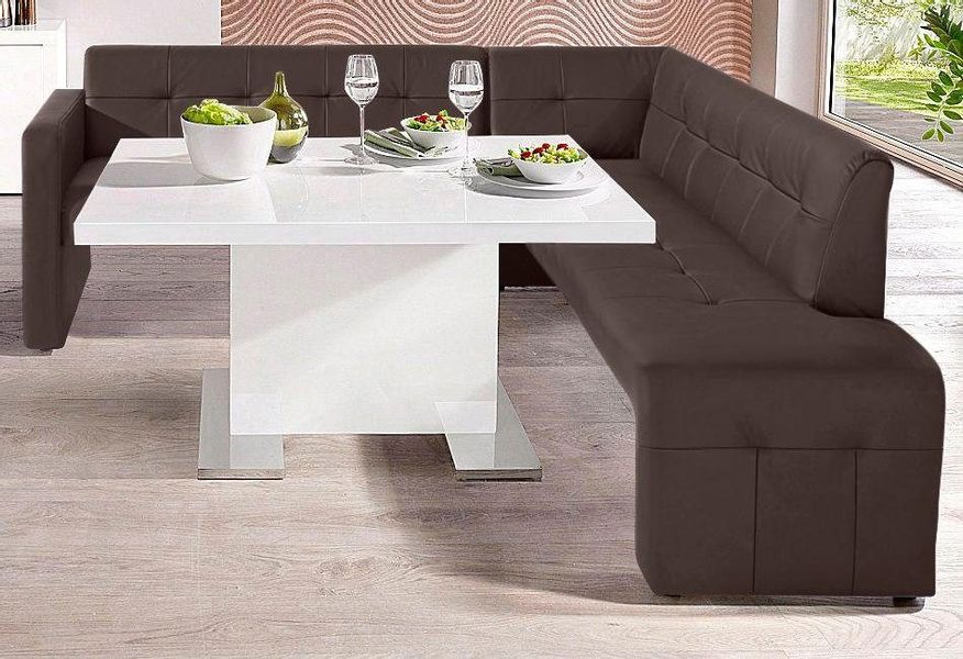 exxpo - sofa fashion Essbank "Barista, bequem und elegant, hohe Bodenfreihe günstig online kaufen