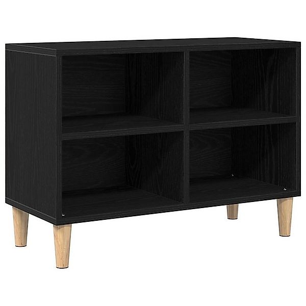 vidaXL TV-Schrank TV-Schrank aus Schwarzer Eiche - 69,5x30x50 cm, aus Holzw günstig online kaufen