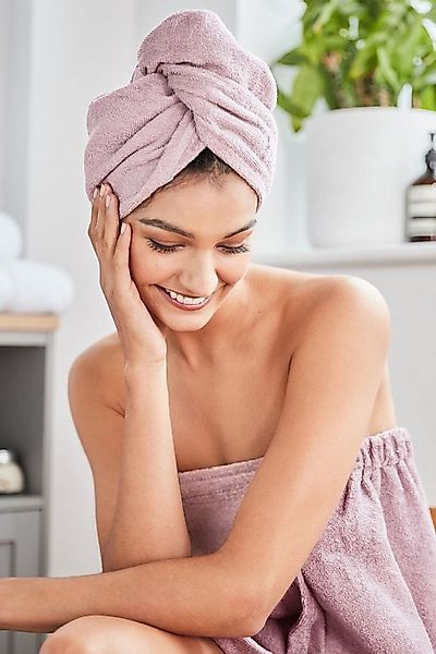 Next Handtücher Superweicher Frottee-Turban ägyptische Baumwolle, (1-St) günstig online kaufen