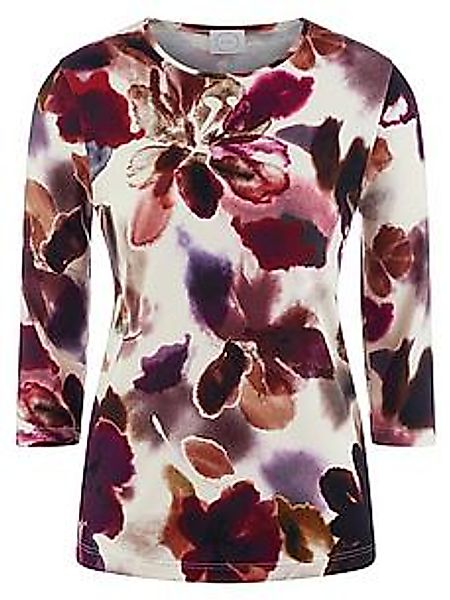 Rundhals-Shirt 3/4-Arm Hutschreuther pink günstig online kaufen