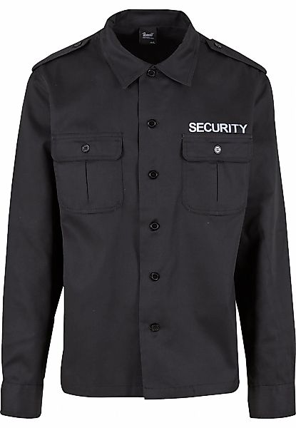 Brandit Langarmhemd "Brandit Security US Shirt Long Sleeve", 1 Stk. günstig online kaufen