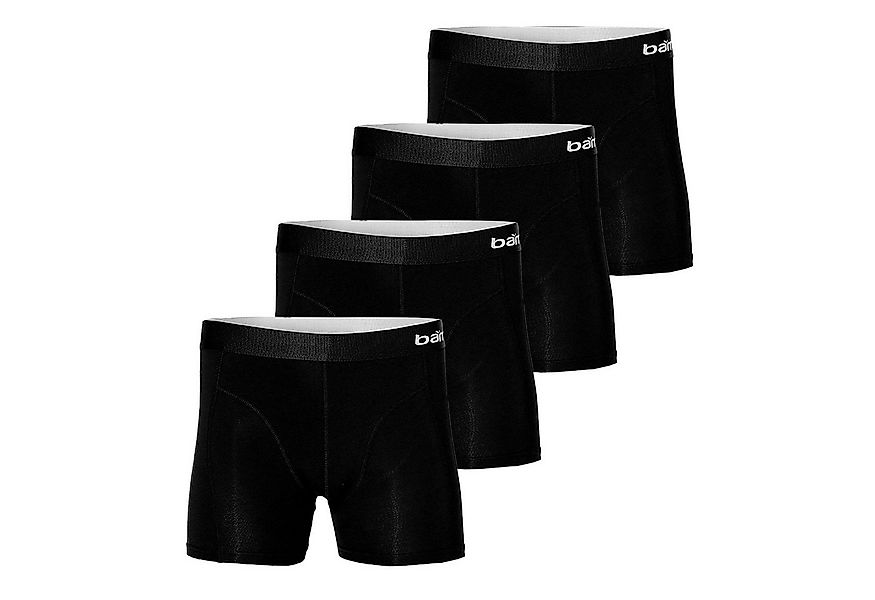 Apollo Boxershorts Bamboo (4-St., Mehrpack) Wegbummibund, ergonomischer Sch günstig online kaufen