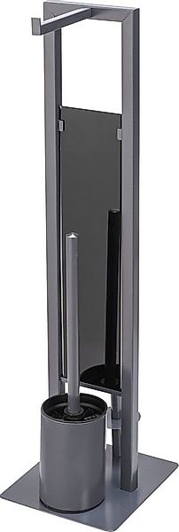 WENKO WC-Garnitur Rivalta, Standgarnitur mit integriertem Toilettenpapier- günstig online kaufen