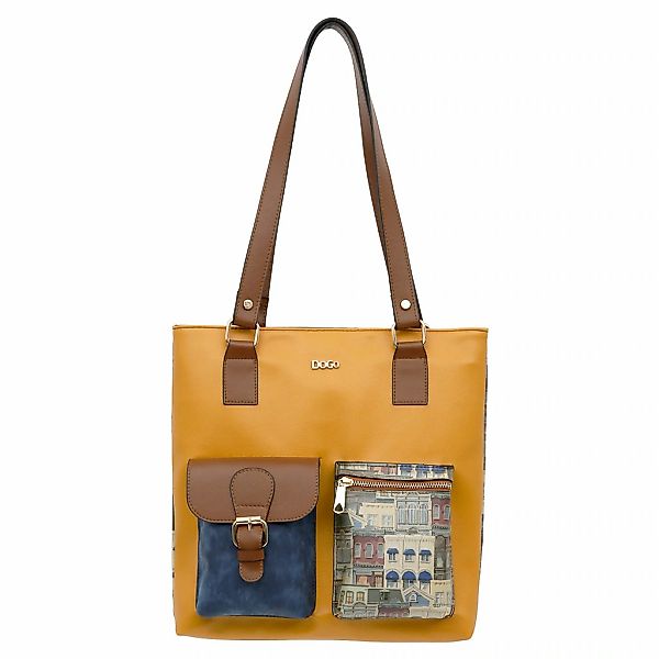 DOGO Umhängetasche "Multi Pocket Bag Shopper-Tasche Frame Of Mind Damen", H günstig online kaufen