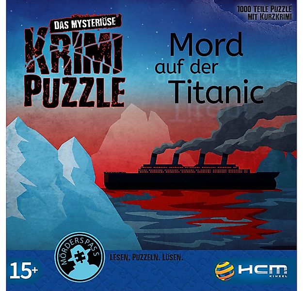 HCM KINZEL Puzzle Mord auf der Titanic, Puzzleteile günstig online kaufen