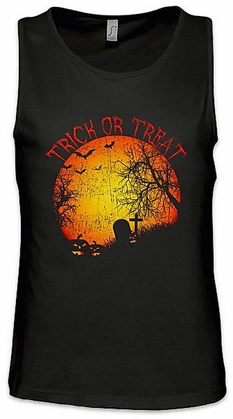 Urban Backwoods Tanktop Trick Or Treat Ärmelloses T-Shirt Friedhof Grab Gra günstig online kaufen